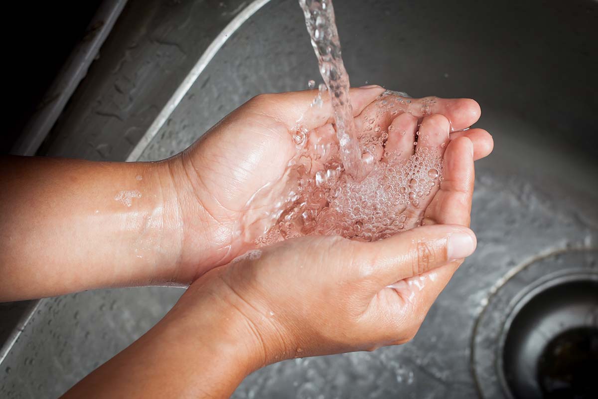 Washing Hands Pathogen Awareness